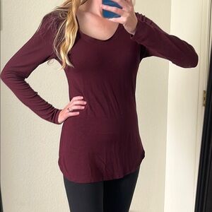 White House Black Market Long Sleeve Top